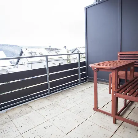 公寓 Welcome In - In Niedersfeld-winterberg Met Balkon, Mooi Uitzicht En Berging 温特贝格